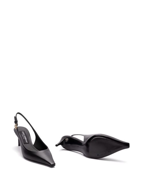 Leather slingbacks DOLCE & GABBANA | CG0805A195380999